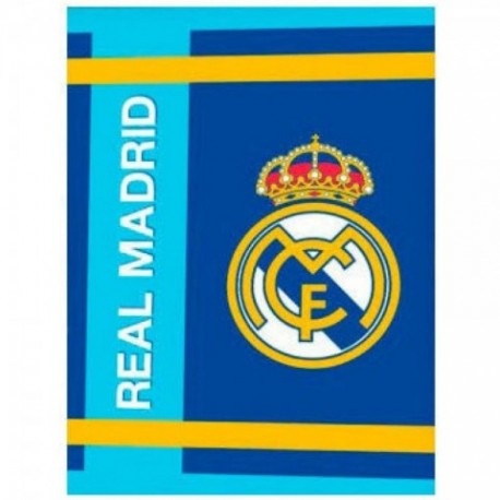 Manta Real Madrid Coralina Premium 130x160cm.250gr