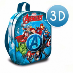 Mochila 3D Avengers Marvel 30cm.