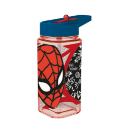 Botella Square Spiderman Marvel 530Ml.