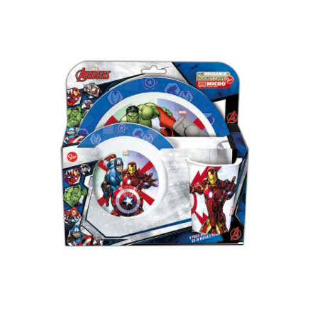 Set Desayuno Micro Avengers Marvel