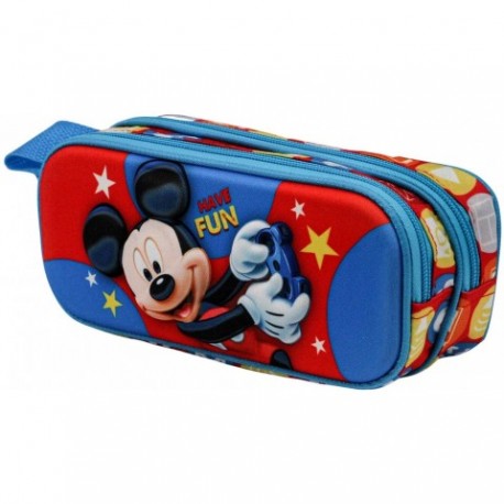 Portatodo 3D Mickey Disney Doble 10x22,5x7cm
