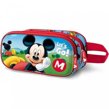 Portatodo 3D Mickey Disney Doble 10x22,5x7cm