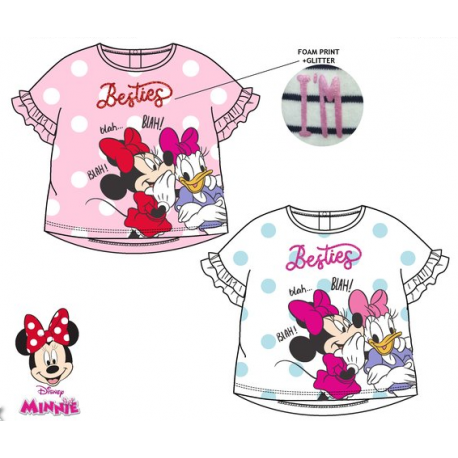 Camiseta Baby Minnie Disney Surtidos 4Und.T.6-12-18-24 Meses