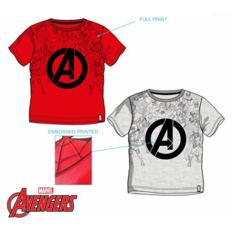 Camiseta Avengers Marvel 4Und. T. 4-6-8-10