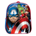 Mochila 3D Avengers Marvel 28cm.