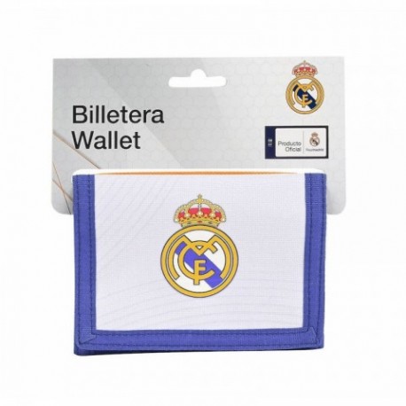 Billetera Real Madrid 12x9.5cm.