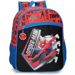 Mochila Infantil Spiderman Marvel 27x33x11cm.