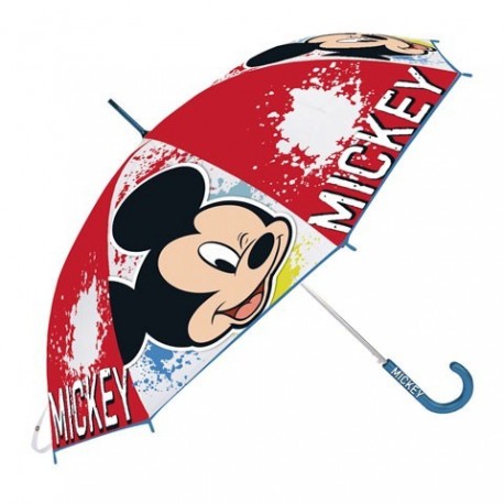 Paraguas Eva Transparente Mickey Disney Manual 46cm.