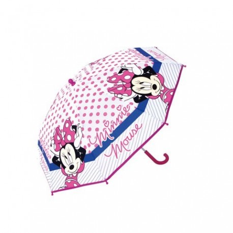 Paraguas Eva Transparente Minnie Disney Manual 46cm.