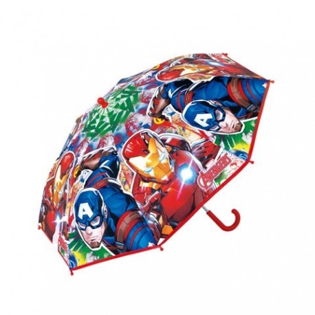 Paraguas Eva Transparente Avengers Marvel Manual 46cm.