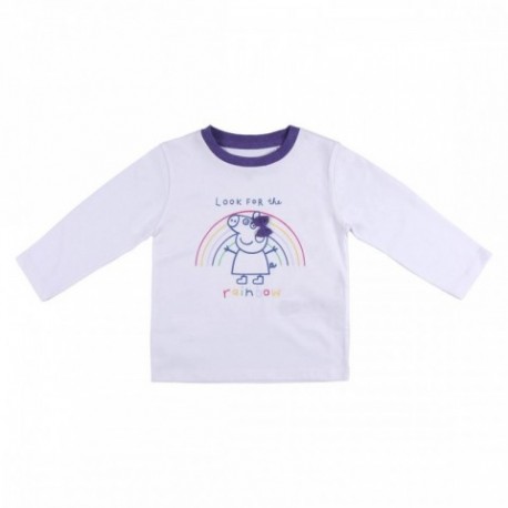 Camiseta Baby Peppa Pig 8 Und.T. 6 a 24 Meses