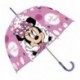 Paraguas Eva Transparente Burbuja Minnie Disney Manual 48cm.