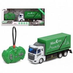 Vehículo de juguete de radiocontrol escala 1:48 de camión de basura