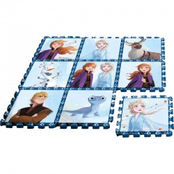 Alfombra Puzzle Eva Frozen ll Disney 9pzs