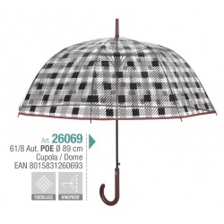 Paraguas automatico cupula POE escoces 61cm