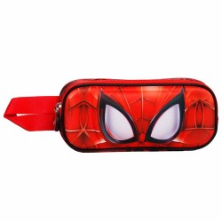 Portatodo 3D Spiderman Marvel Doble 22x9.5x8cm.