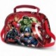 Portameriendas 3D Avengers Marvel 20.5x26x10cm.