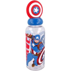 Botella FIGURITA 3D 560 ML Captain America Collage