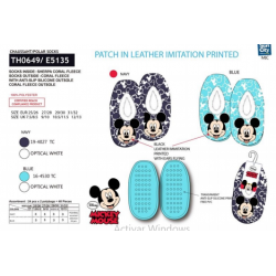 Pantuflas Mickey Disney 4Und.T. 25 al 32