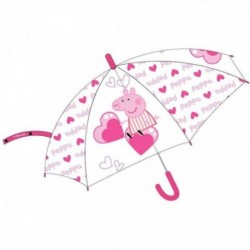 Paraguas Transparente Peppa Pig 43,5cm