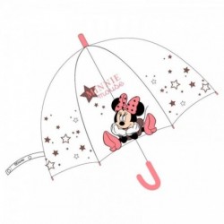 Paraguas Transparente Automatico Minnie Disney 48,5cm.
