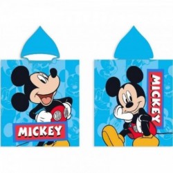 Poncho Playa Mickey Disney Microfibra 50x100cm.