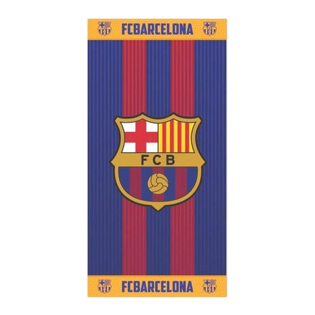 Toalla FC Barcelona Algodon 70x140cm.