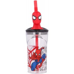 Vaso Figura 3D Spiderman Marvel 360l.