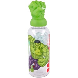 Botella FIGURITA 3D 560 ML Hulk Collage
