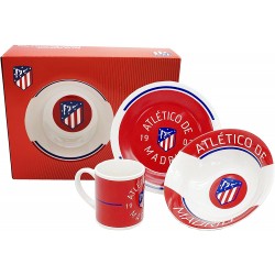 Set de Desayuno De Ceramica Atletico De Madrid