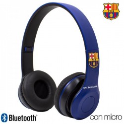 Auriculares Stereo Bluetooth Cascos F.C. Barcelona