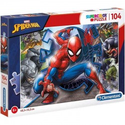 Puzzles 104 piezas spider-man