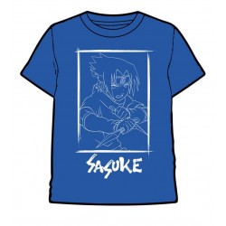 Camiseta Sasuke Naruto Infantil 5Und.  T. 6-8-10-12-14