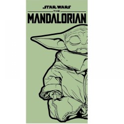 Toalla Algodon Baby Yoda Grogu Mandalorian Star Wars 140x70cm