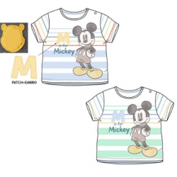 Camiseta Baby Mickey Disney 8Und.T. 6-12-18- 24 Meses