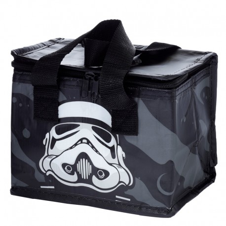 Bolsa Refrigerante de Plastico Reciclado RPET - Soldado Imperial/The Original Stormtrooper Black Negro 19.5x 29x19.5cm