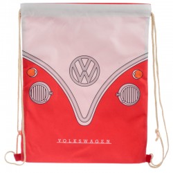 Mochila Saco con Cuerdas - Caravana Volkswagen VW T1 Camper - Roja